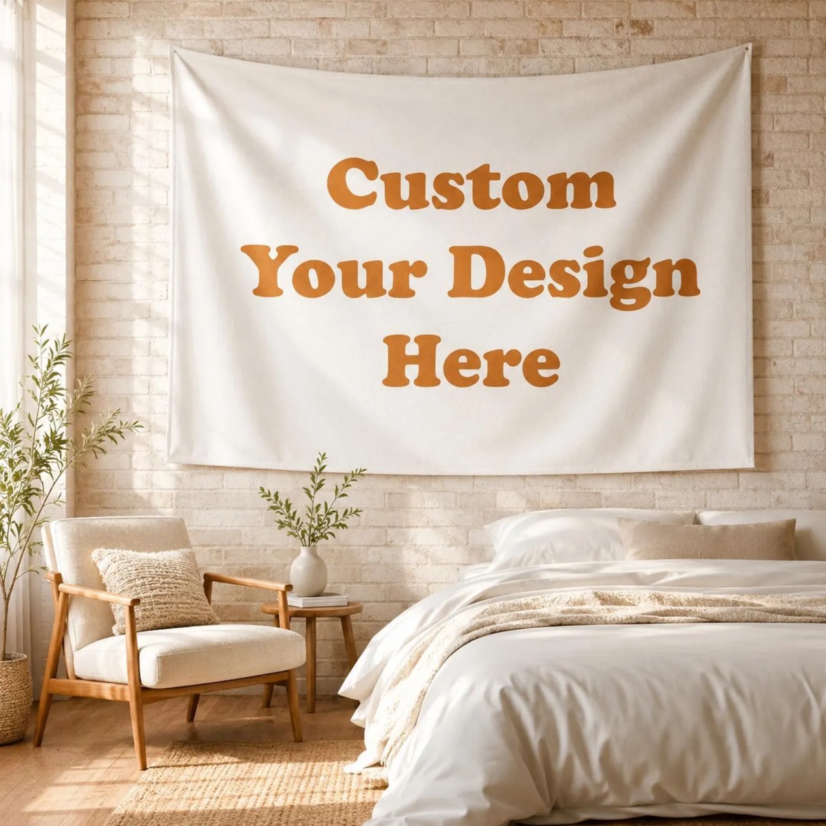 Home Decor Fabric - パーソナライズされたカスタムタペストリー—誕生日、結婚式、ハロウィン、クリスマス、パーティーに適したユニークなホームデコレーション。