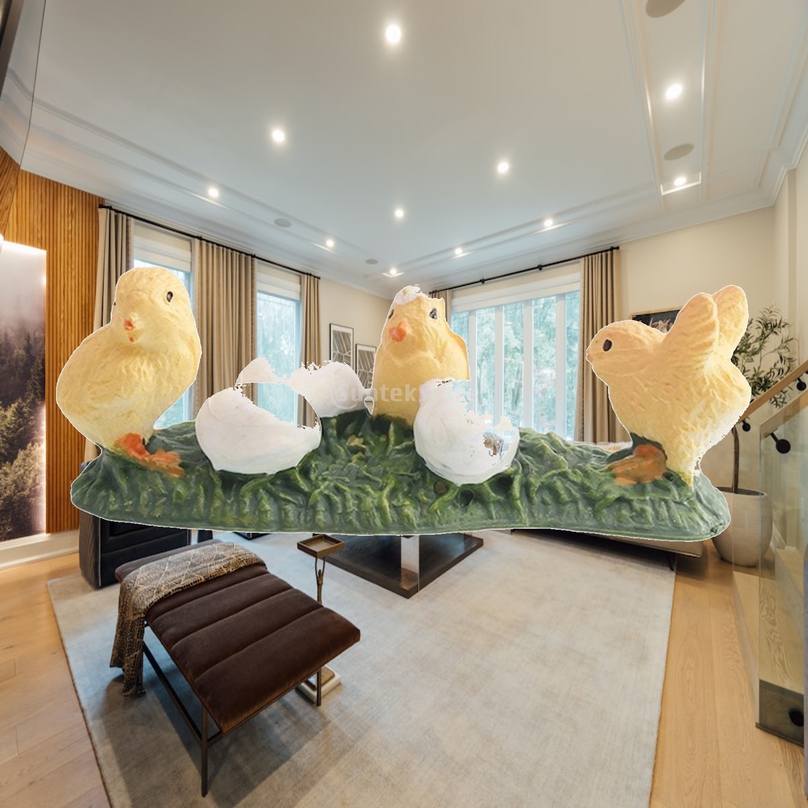 Home Decor Duck - アヒルモデルフィギュア動物像 PVC マイクロ造園装飾教育玩具教室や家庭用