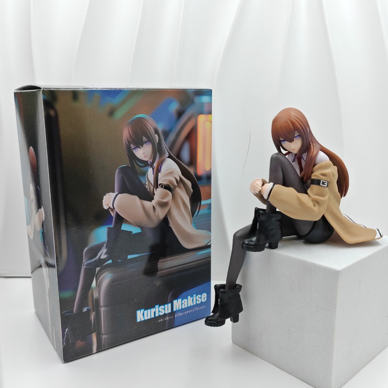 Home Decor Company - アニメフィギュア クリス・マキセ・シュタインズ・ゲート PVC ヌードルストッパー コレクタブルモデル デスクトップカーデコレーション