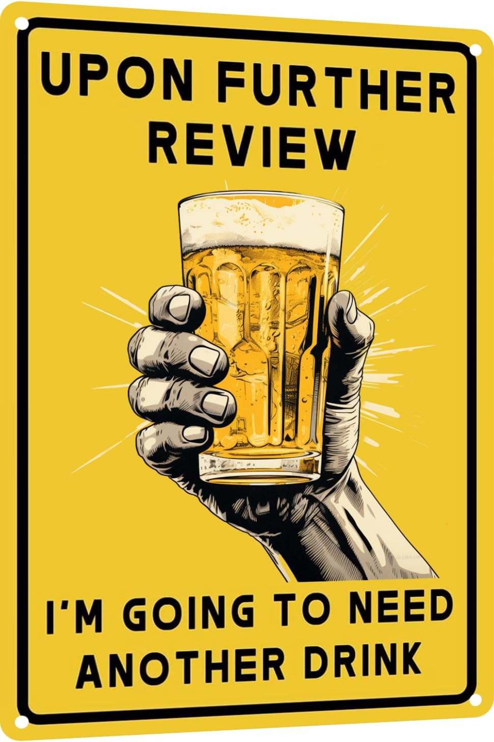 Review Home Decor - 男性のためのマンケーブ装飾品 | さらに検討した後、もう一杯必要だということが判明しました。家庭用バーに最適な面白いメタルティンバーサインです。 | 12