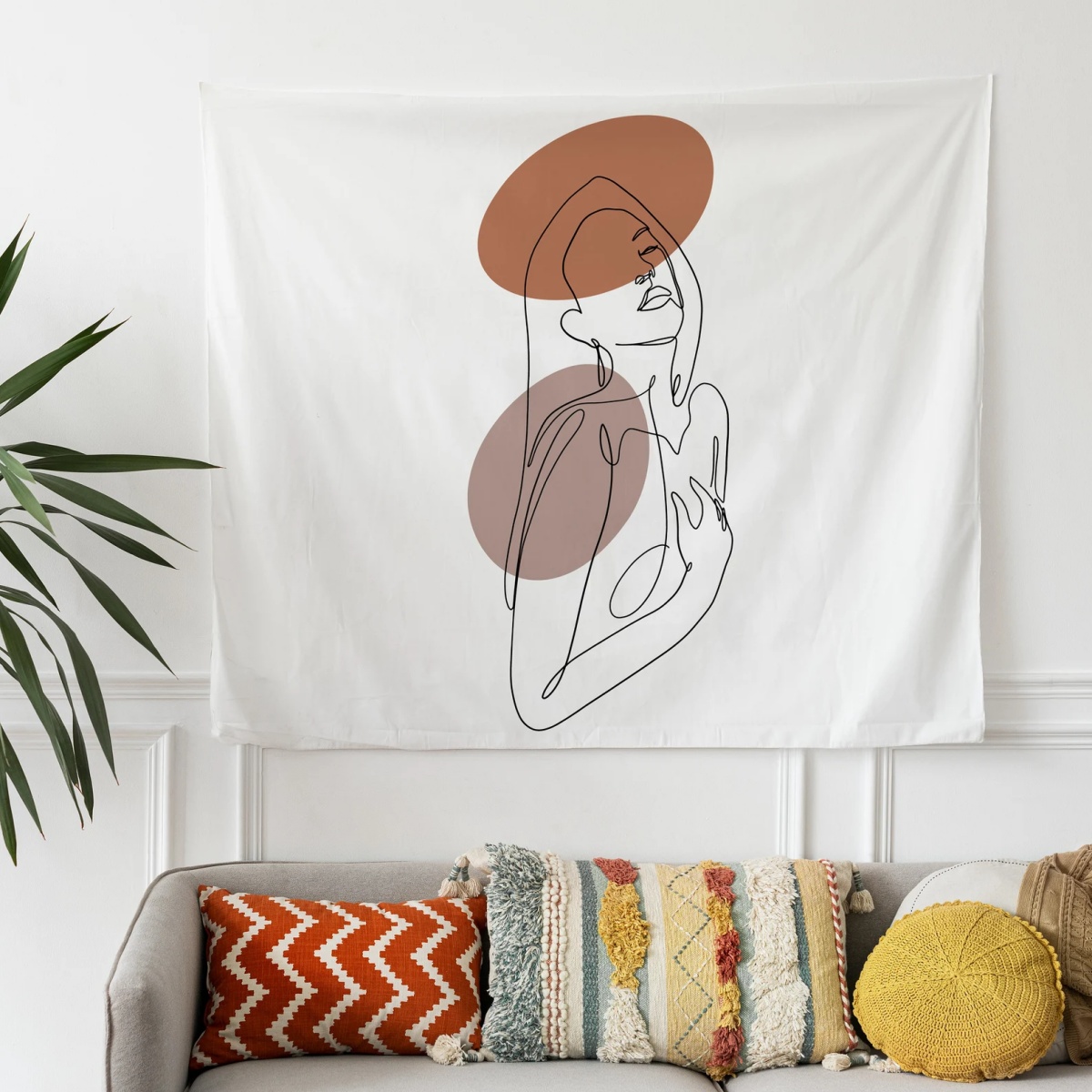 パーソナライズされたカスタムタペストリー—誕生日、結婚式、ハ - Home Decor Fabric のレビューと価格