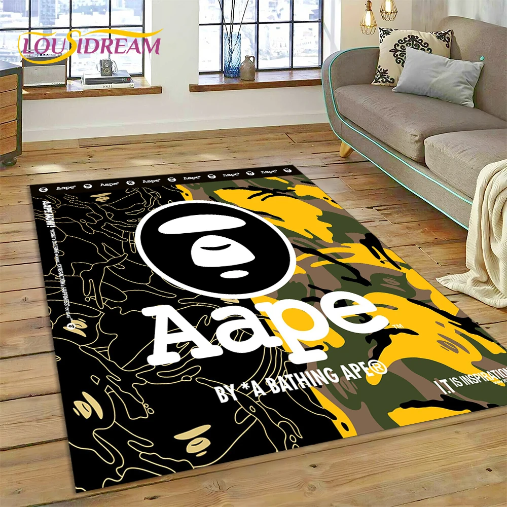 3D プリント B-BAPE ファッションカーペットラグ寝室 - Home Decor Online Game のレビューと価格