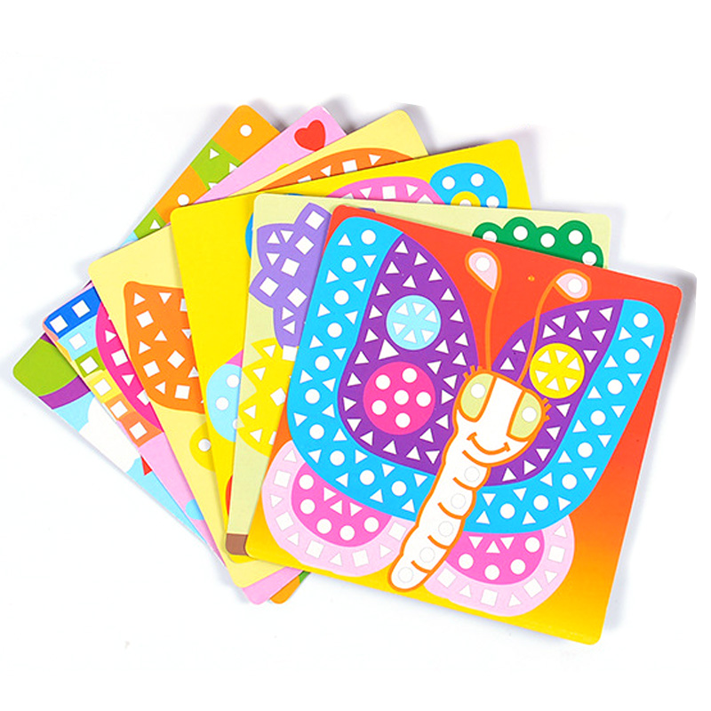 6/12 個モザイク絵画 DIY フォームパズル 3D EV - Home Decor Etsy のレビューと価格