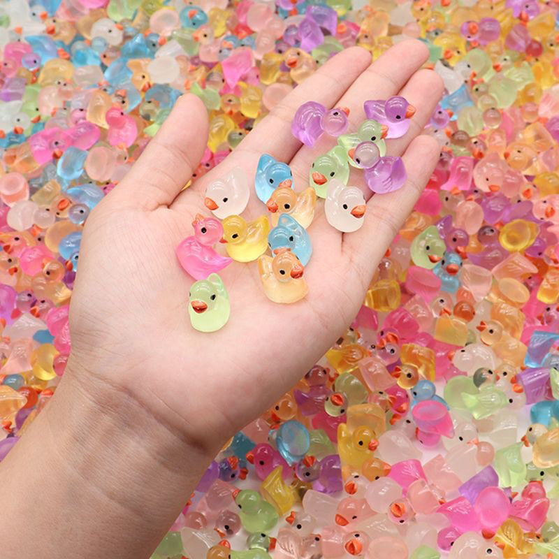 子供のためのミニ樹脂製のアヒルのおもちゃ,サプライズドール, - Home Decor Duck のレビューと価格