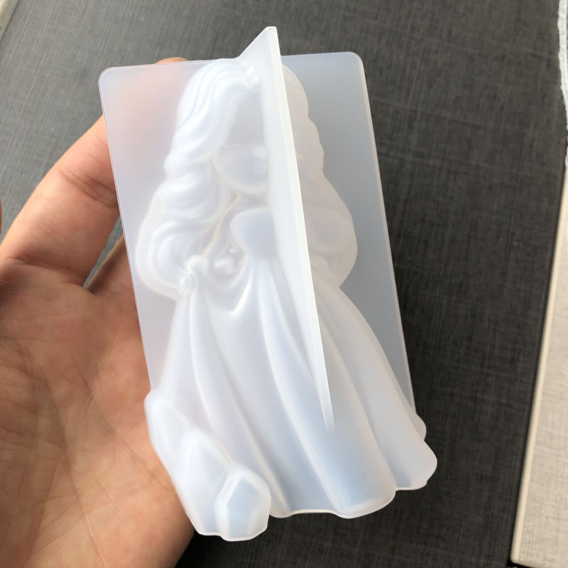 3D かわいいプリンセスシリコーンキャンドルモールド天使の女 - Home Decor Etsy のレビューと価格