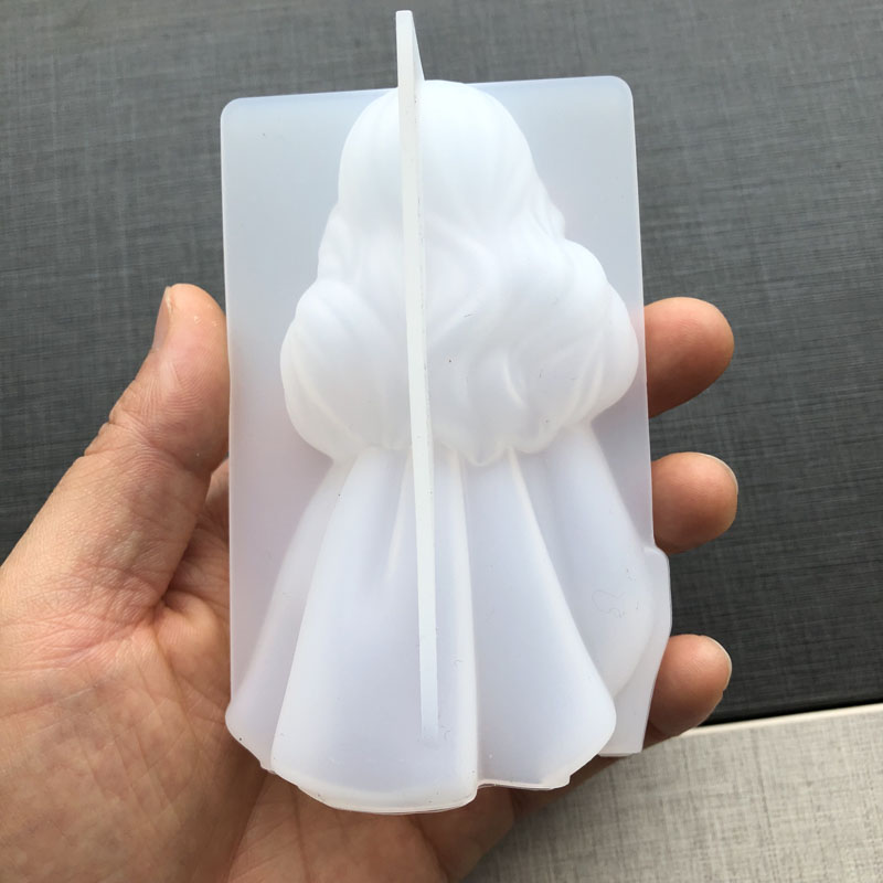 3D かわいいプリンセスシリコーンキャンドルモールド天使の女 - Home Decor Etsy のレビューと価格