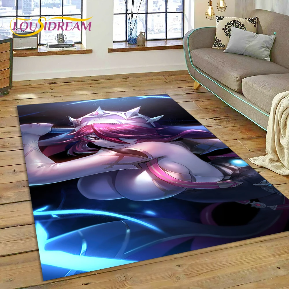 3D 最新原神インパクト漫画ゲームラグカーペット、リビングル - Home Decor Online Game のレビューと価格