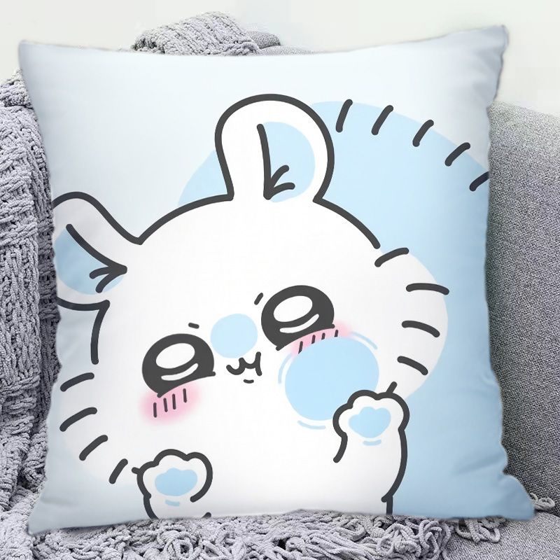 Chiikawa Momonga 枕かわいいアニメ飛ぶリスプ - Decorative Throw Pillow のレビューと価格