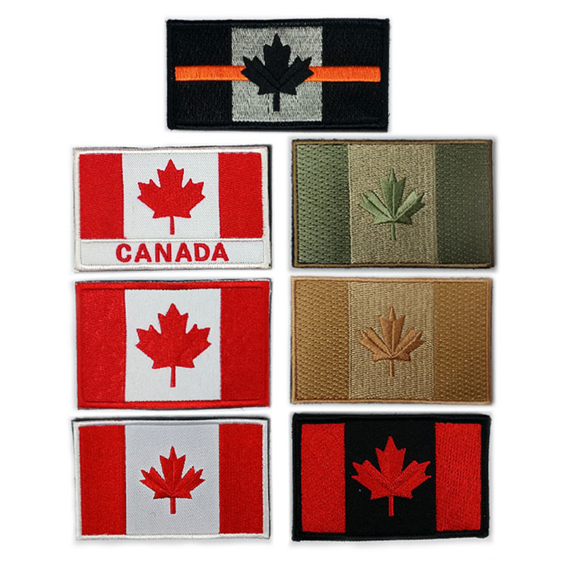 カエデの葉の旗,刺繍パッチ,カエデの旗,アームバンド,バック - Home Decor Canada のレビューと価格