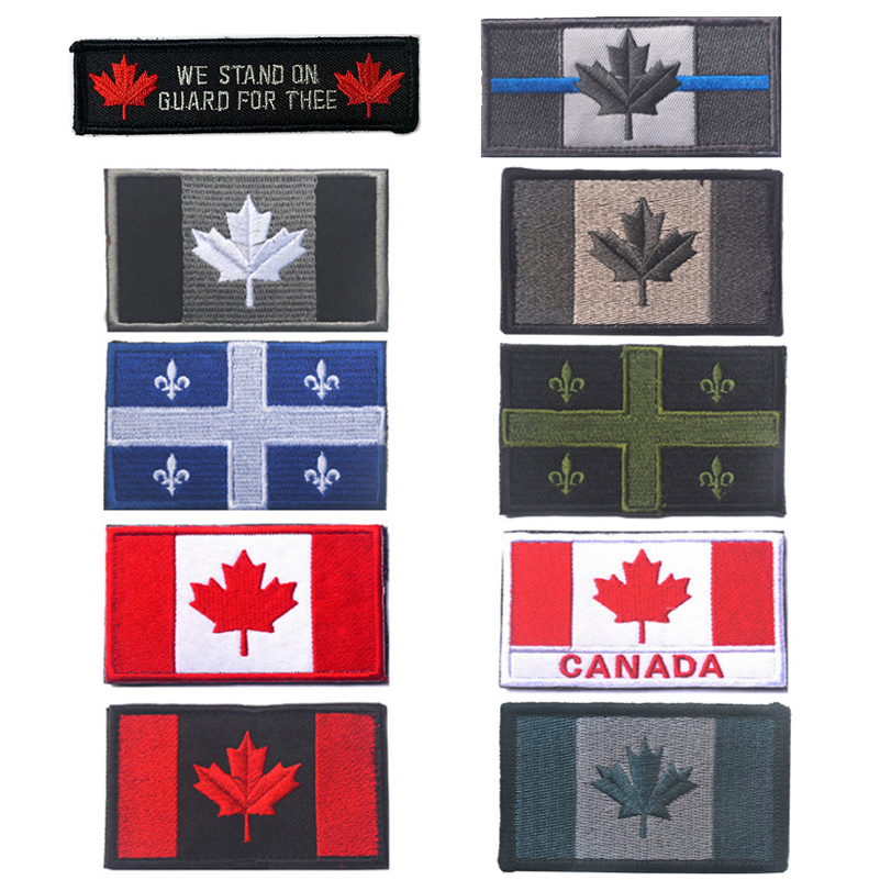 カエデの葉の旗,刺繍パッチ,カエデの旗,アームバンド,バック - Home Decor Canada のレビューと価格