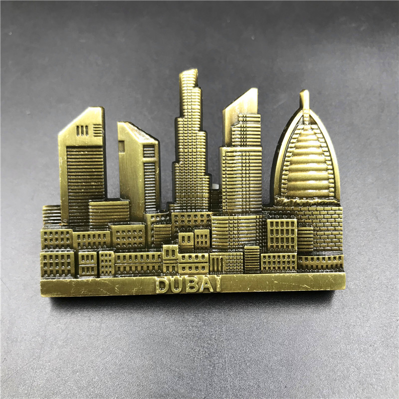 冷蔵庫用の3D金属ステッカー,家の装飾,france,par - Home Decor Dubai のレビューと価格