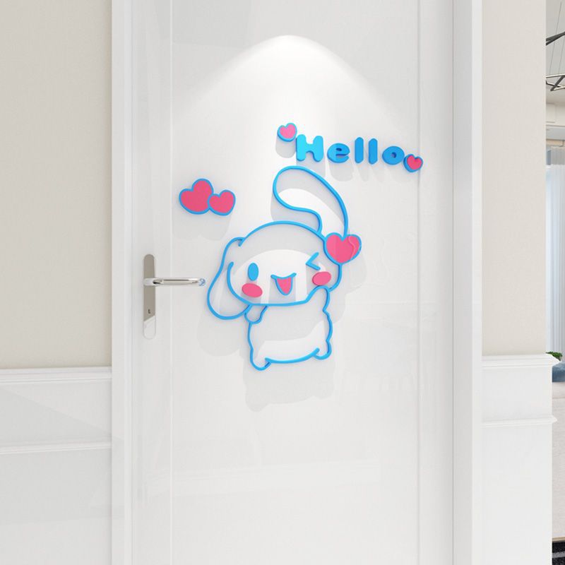 サンリオ シナモロール 3D アクリル子供部屋背景壁装飾ステ - Home Decor Company のレビューと価格