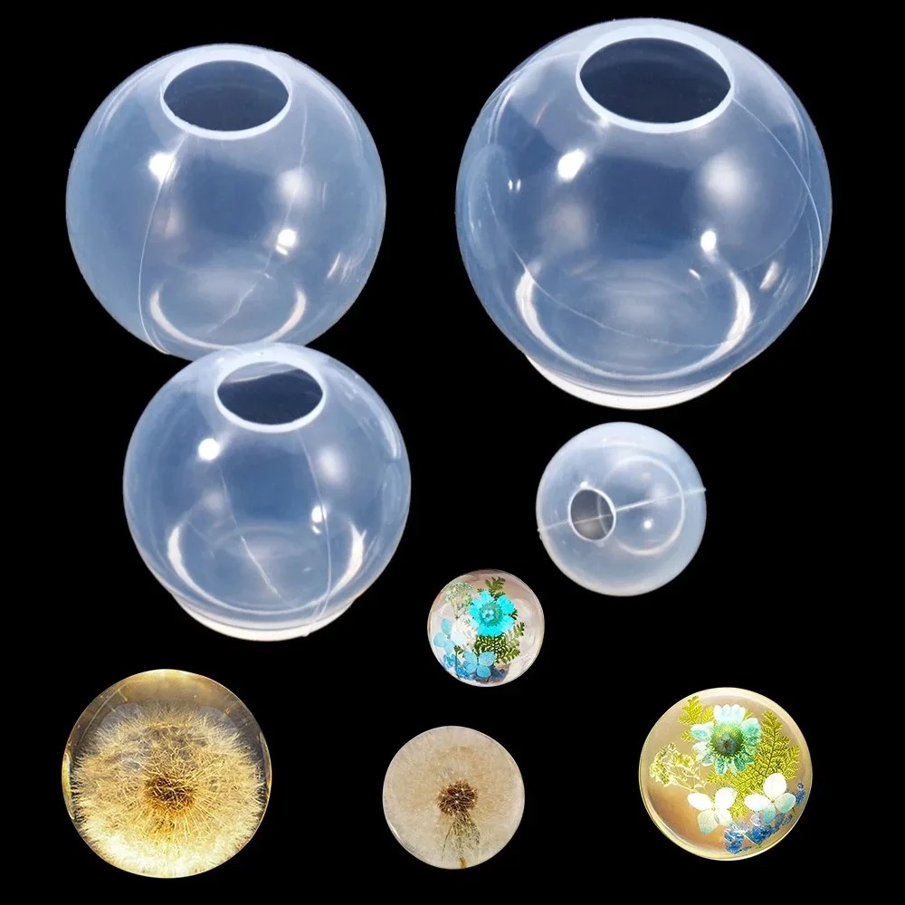 20-100mm球形シリコンモールド3D惑星型エポキシ樹脂D - Home Decor Etsy のレビューと価格