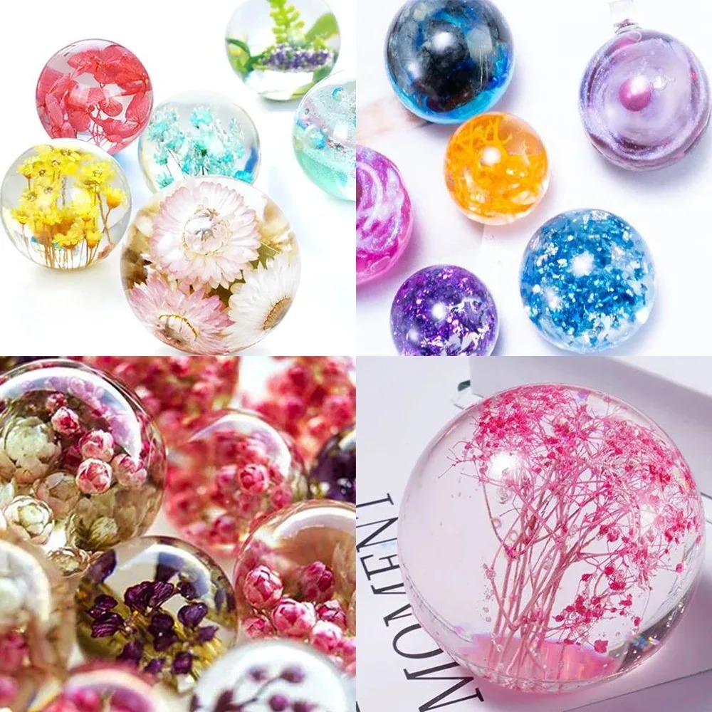 20-100mm球形シリコンモールド3D惑星型エポキシ樹脂D - Home Decor Etsy のレビューと価格