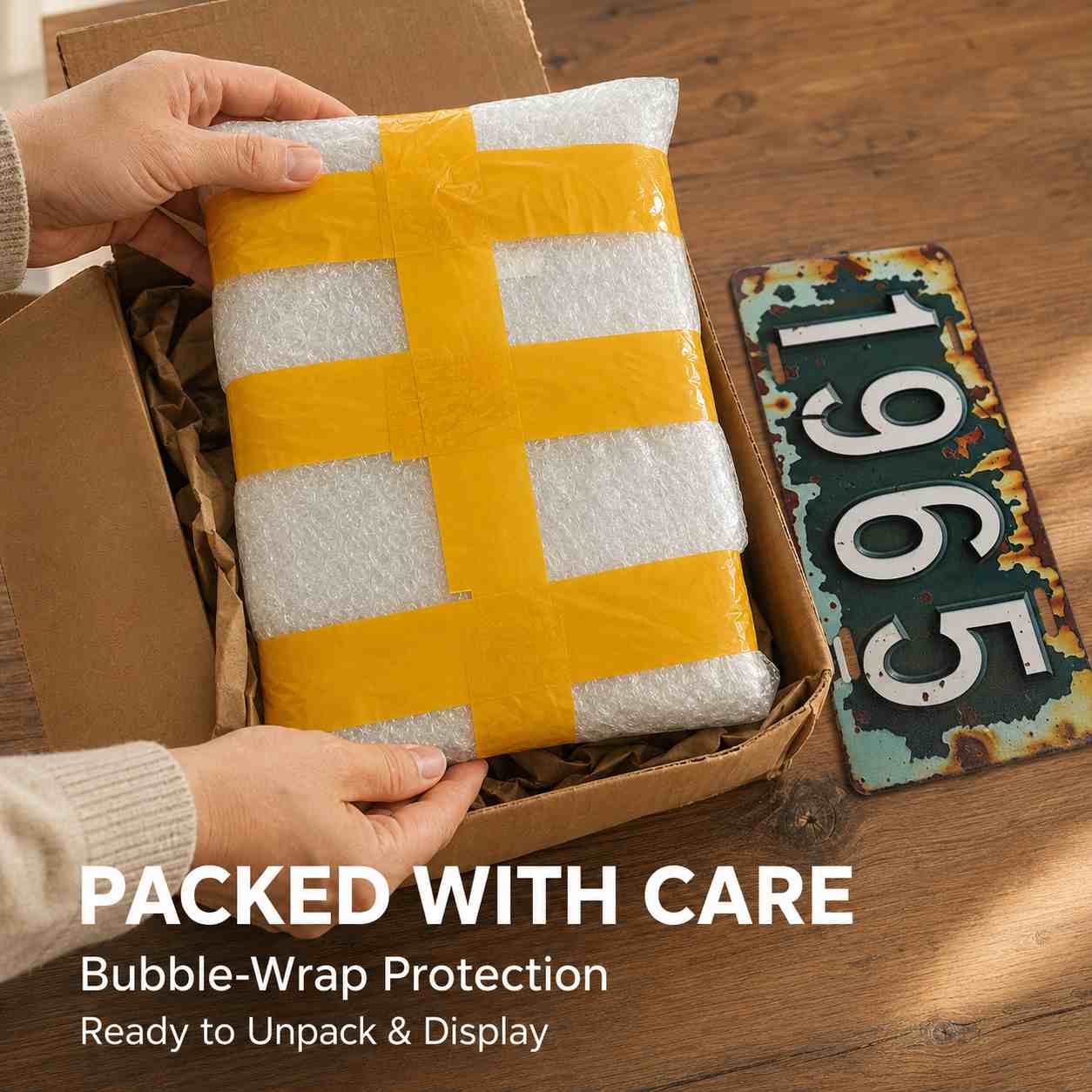 2Dフラットヴィンテージサイン、装飾プレート、サウジアラビア - Home Decor Jeddah のレビューと価格