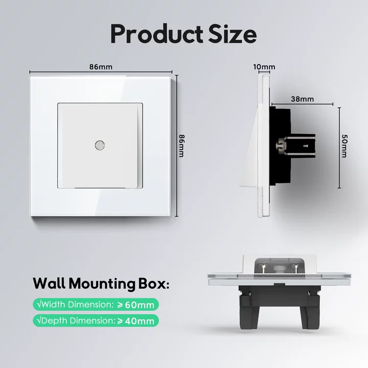 Bseed E Seires 壁配線口装飾カバー コンセント - Home Decor Outlet のレビューと価格