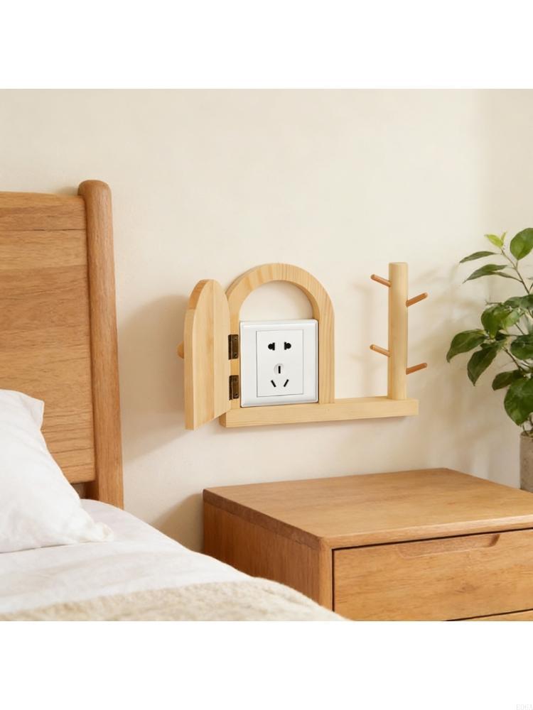 木製コンセントガード北欧デザインコンセントカバー自然な質感子 - Home Decor Outlet のレビューと価格