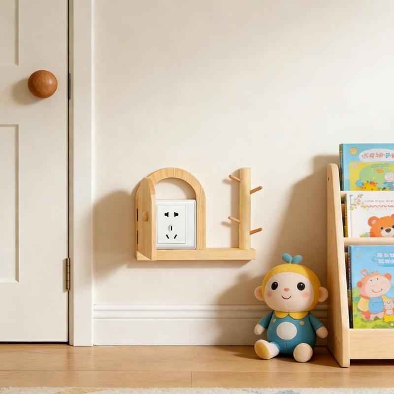 木製コンセントガード北欧デザインコンセントカバー自然な質感子 - Home Decor Outlet のレビューと価格