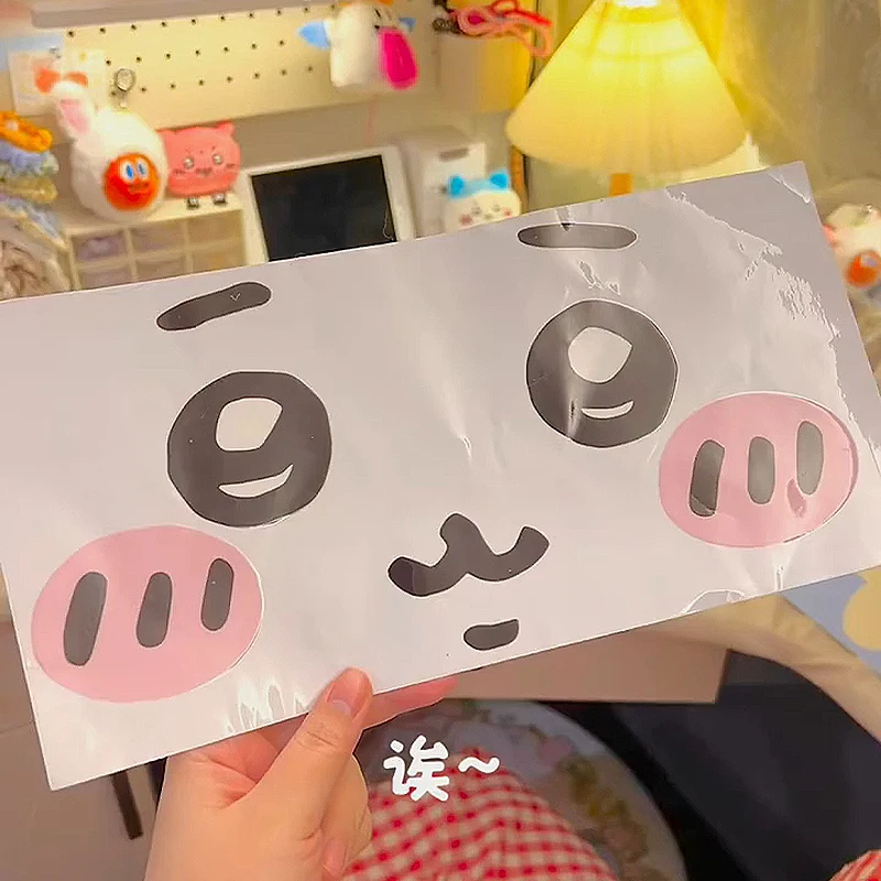 jiyi 絵文字ステッカー エアコン美化と不雅な部分の隠蔽  - Home Decor Company のレビューと価格