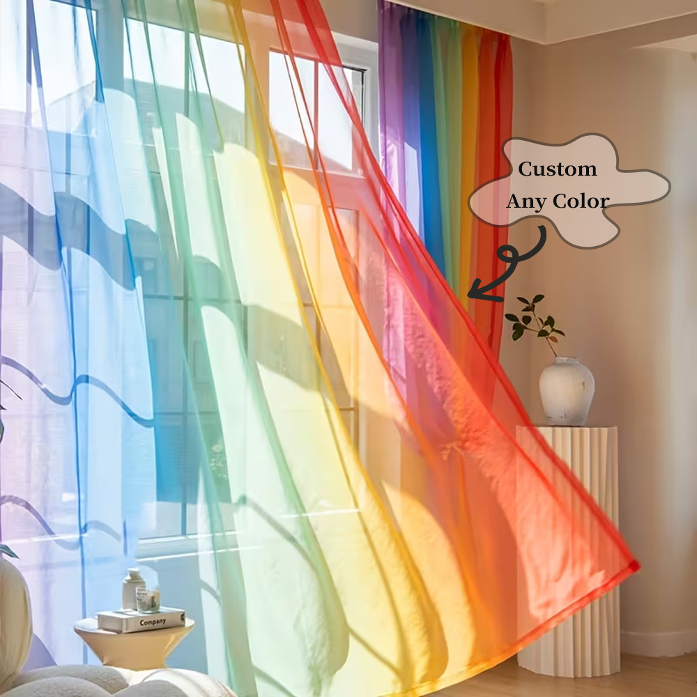 カスタム2Dフラット2枚組シアーカーテン、お好みのデザイン/ - Home Decor Fabric のレビューと価格