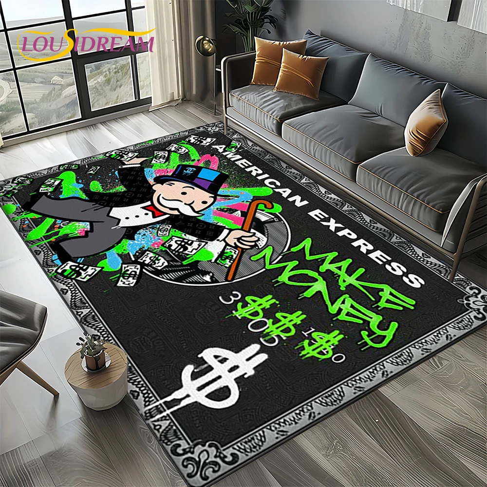 3Dリッチマンゲームモノポリーダラーカートゥーンカーペットラ - Home Decor Online Game のレビューと価格