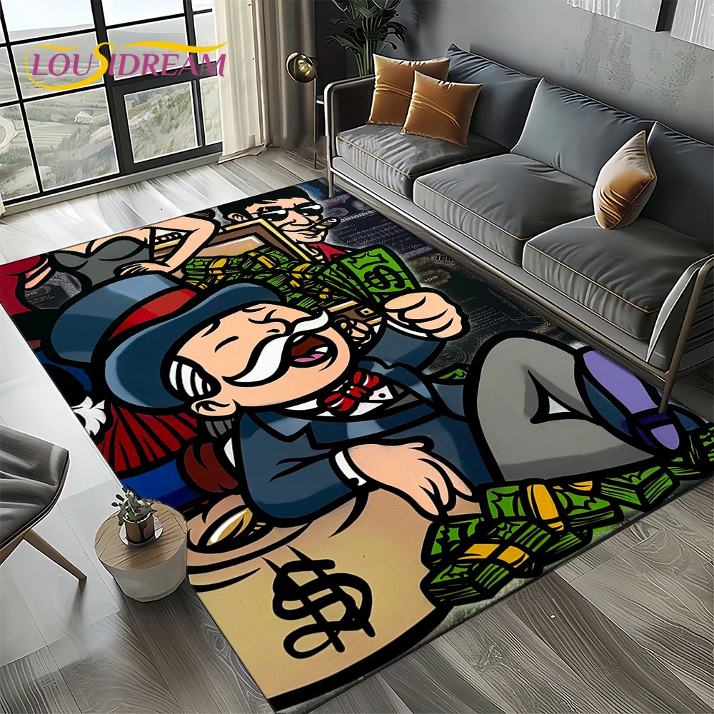 3Dリッチマンゲームモノポリーダラーカートゥーンカーペットラ - Home Decor Online Game のレビューと価格
