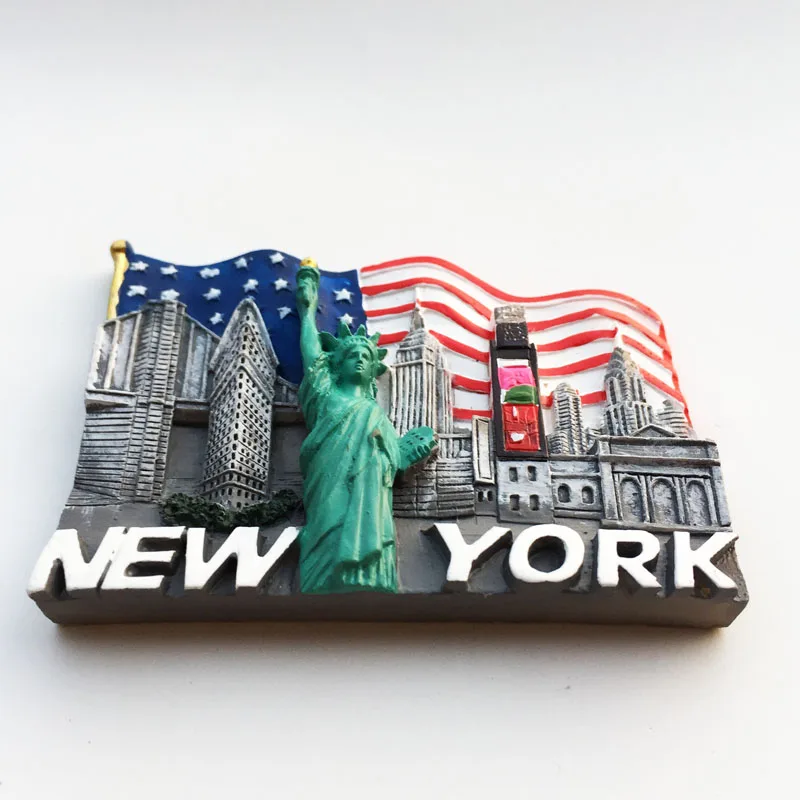 アメリカニューヨーク旅行お土産冷蔵庫マグネット米国観光お土産 - Home Decor New York のレビューと価格