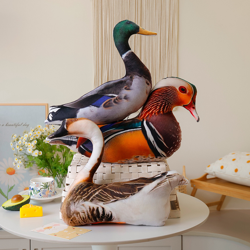 シミュレーション 3D プリント動物枕リアルなオウムガチョウ - Home Decor Duck のレビューと価格