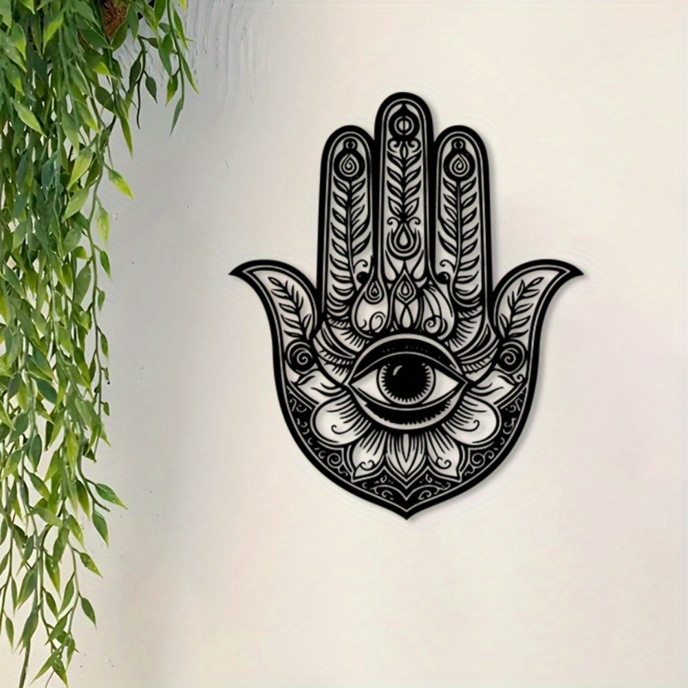 CIFBUY 鉄製ウォールアート ヴィンテージ ハムサハンド - Home Decor Vintage のレビューと価格