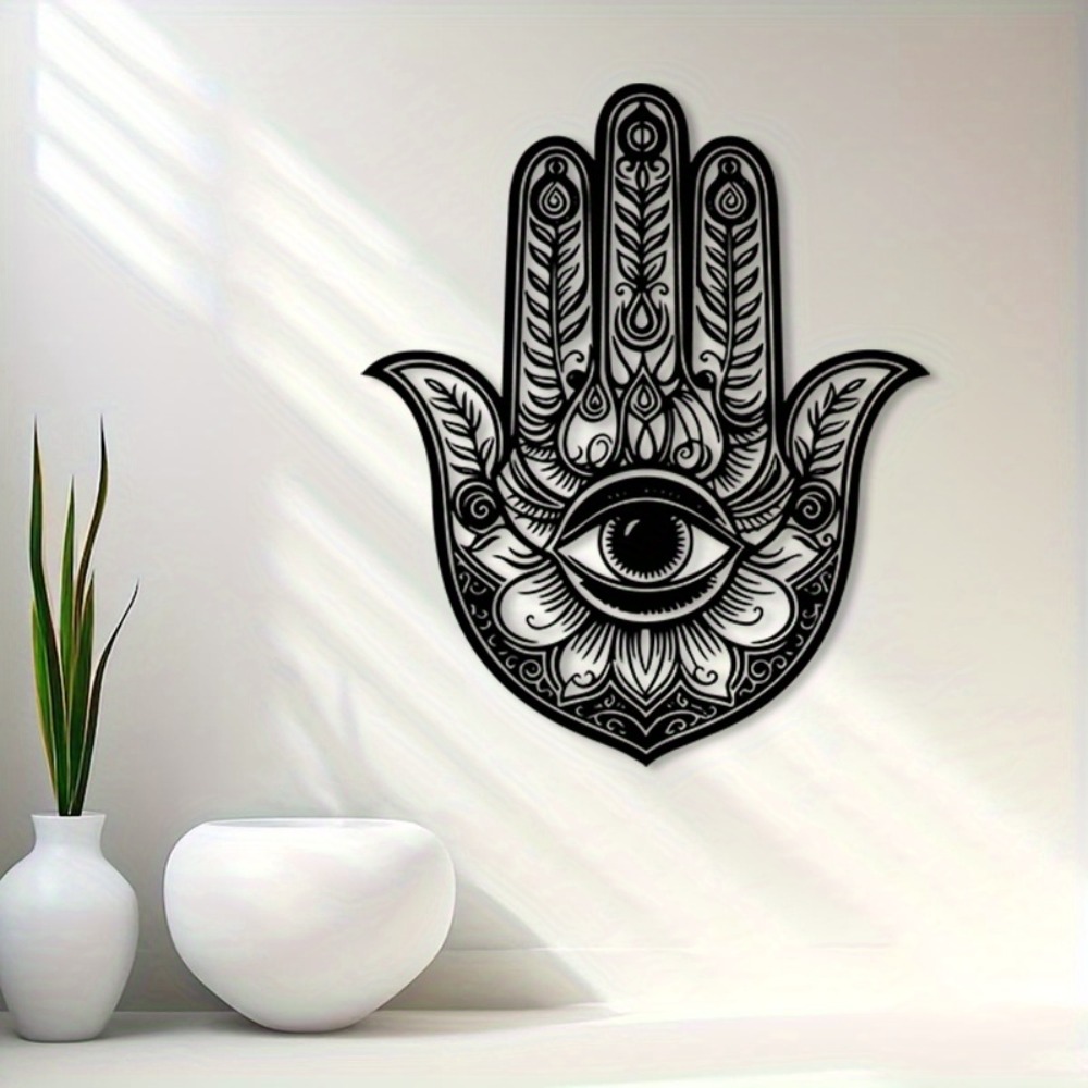 CIFBUY 鉄製ウォールアート ヴィンテージ ハムサハンド - Home Decor Vintage のレビューと価格