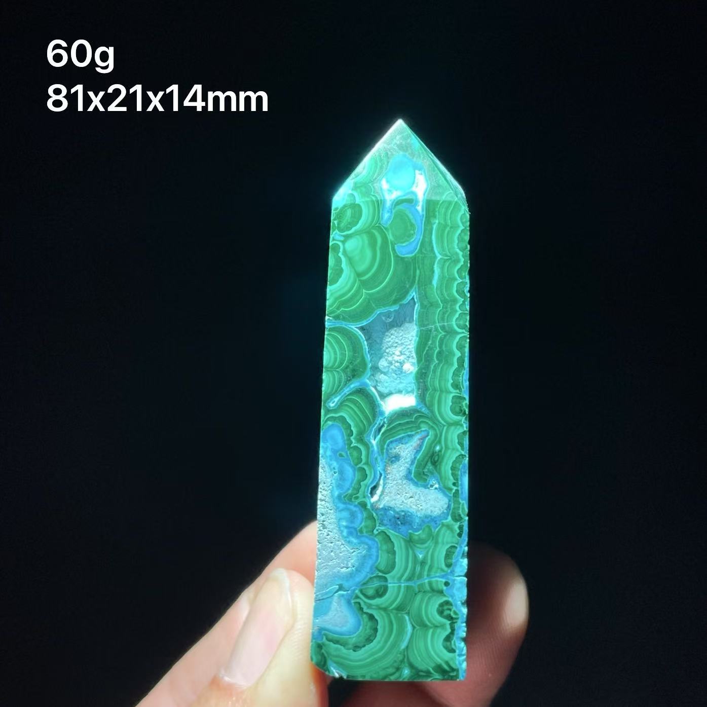 ザンビア産100%天然マラカイトシリコン製孔雀塔型正方形ホー - Home Decor Zambia のレビューと価格