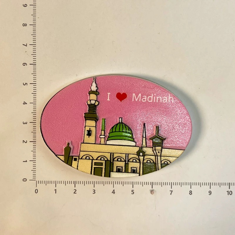 サウジアラビア都市冷蔵庫マグネット、3D樹脂製ジェッダ、マッ - Home Decor Jeddah のレビューと価格