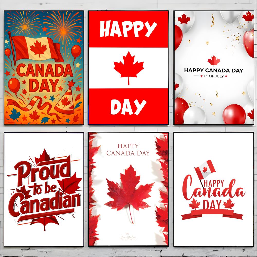カナダの休日 カナダデーポスター プレミアム装飾アート＆ギフ - Home Decor Canada のレビューと価格