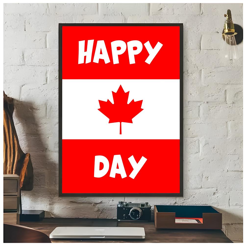 カナダの休日 カナダデーポスター プレミアム装飾アート＆ギフ - Home Decor Canada のレビューと価格
