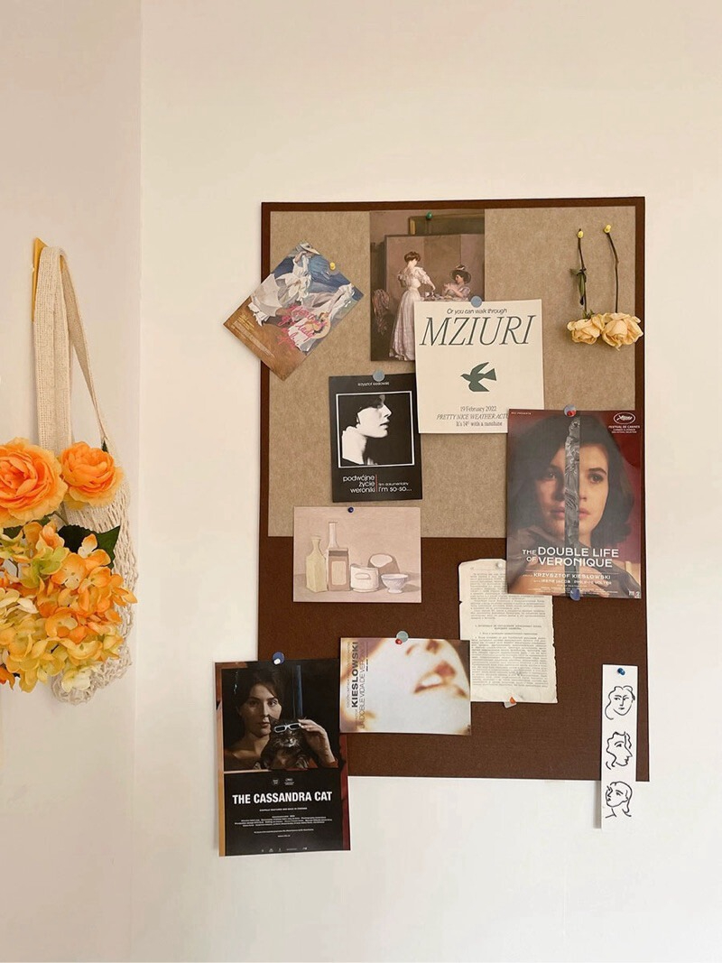 ディスプレイ用フェルトボード 壁掛けDIY 自己粘着式写真コ - Home Decor Vision Board のレビューと価格