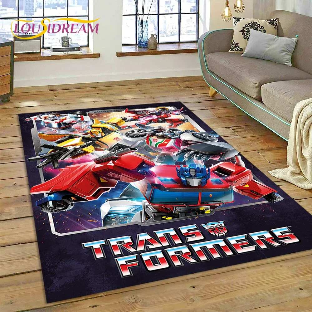 漫画 T-トランスフォーマー オートボット 3D カーペット - Home Decor Online Game のレビューと価格