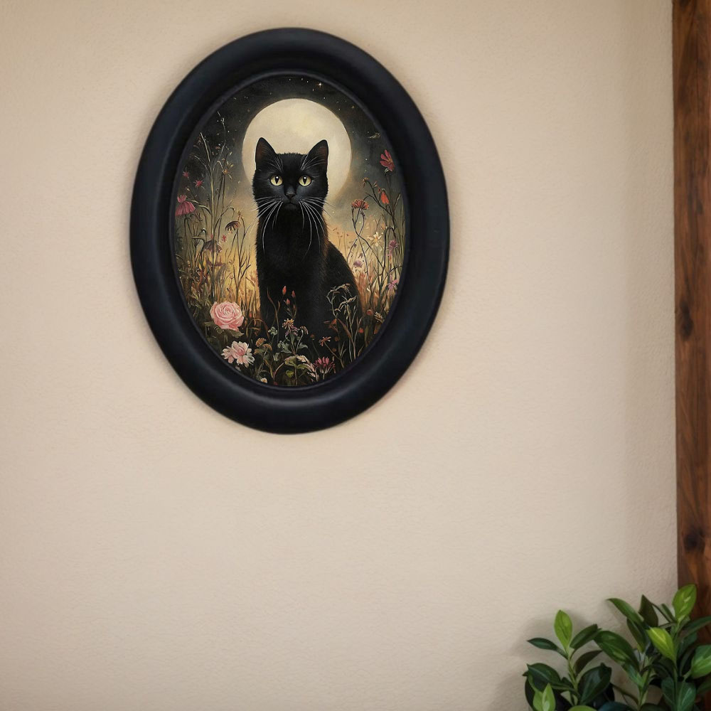 1ピース ゴシック ビクトリア朝 レトロ ムーン ブラックキ - Home Decor Etsy のレビューと価格