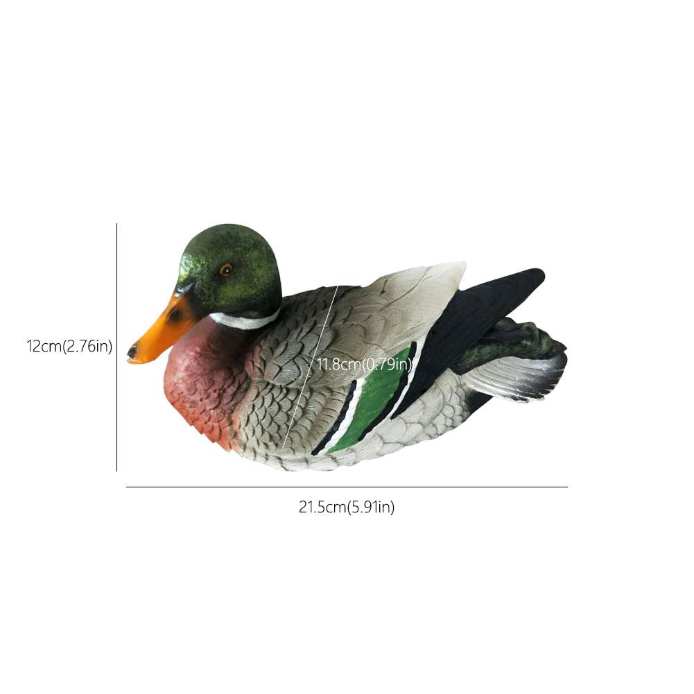 大きな屋外のアヒル像,かわいい樹脂,アヒルの像,池の装飾,動 - Home Decor Duck のレビューと価格