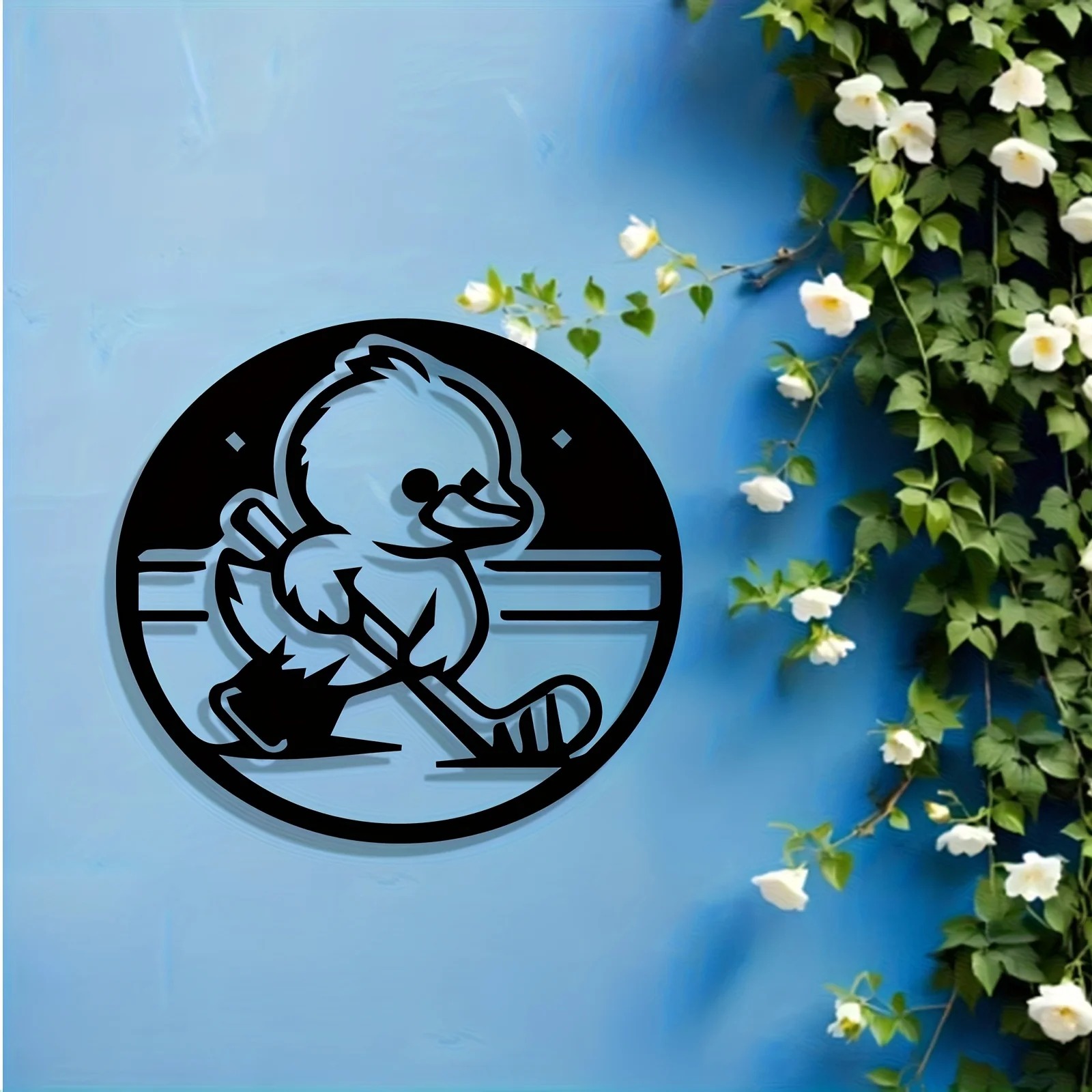 CIFBUY 鉄製ウォールアート ホッケーアヒル メタルサイ - Home Decor Duck のレビューと価格