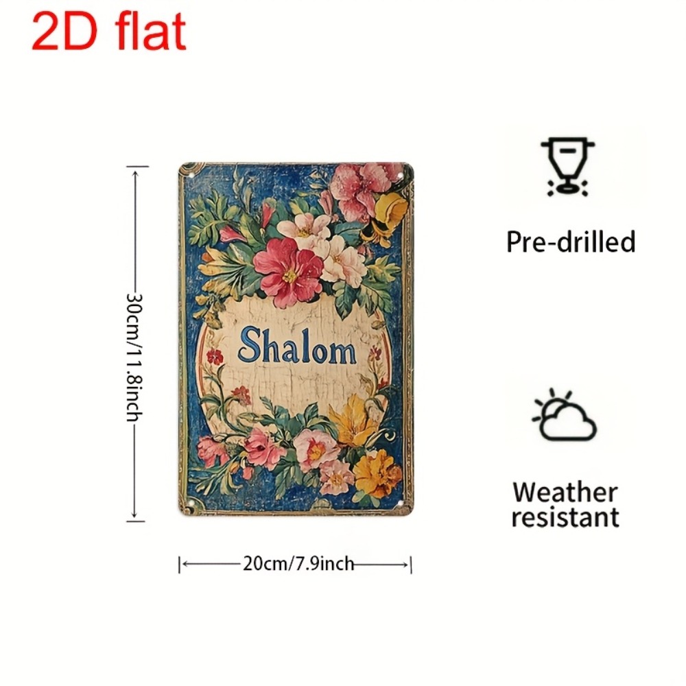CIFBUY ヴィンテージフローラルシャロームアルミニウムウ - Home Decor Vintage のレビューと価格