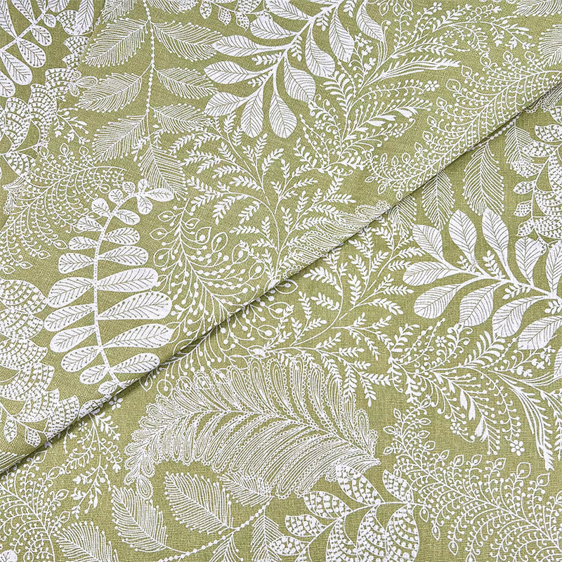 牧歌的な花柄のコットンリネン混紡生地、テーブルクロス、ソファ - Home Decor Fabric のレビューと価格